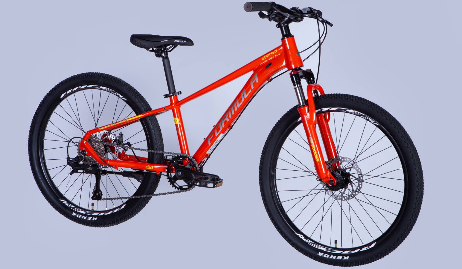 Велосипед Formula ZEPHYR 3.0 DD CS 24", размер XXS, рама-12", 2025, оранжевый 5