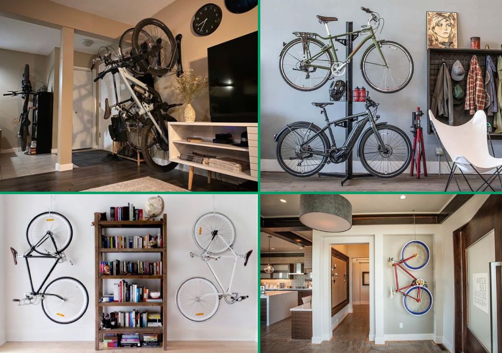 Зберігання велосипедів в обмеженому просторі Зберігання велосипедів в обмеженому просторі