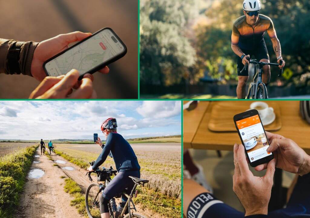 Велокатання з використанням Strava