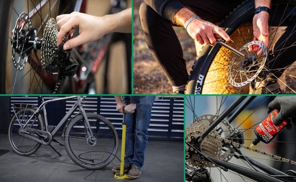 Базовое техобслуживание велосипеда