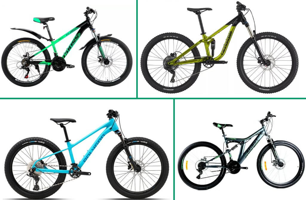 Однопідвісні та двопідвісні дитячі МТБ