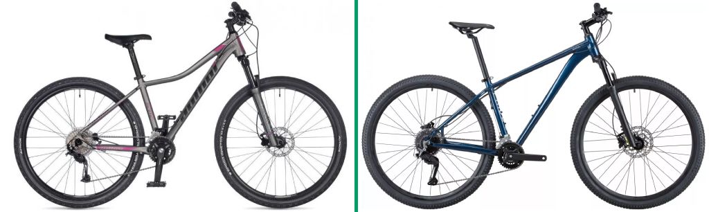 Женский и мужской MTB Женский и мужской MTB