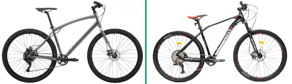 Велосипеды с амортизацией и без Велосипеды с амортизацией и без