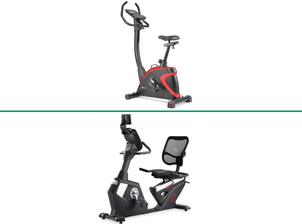 Горизональный и вертикальный велотренажер