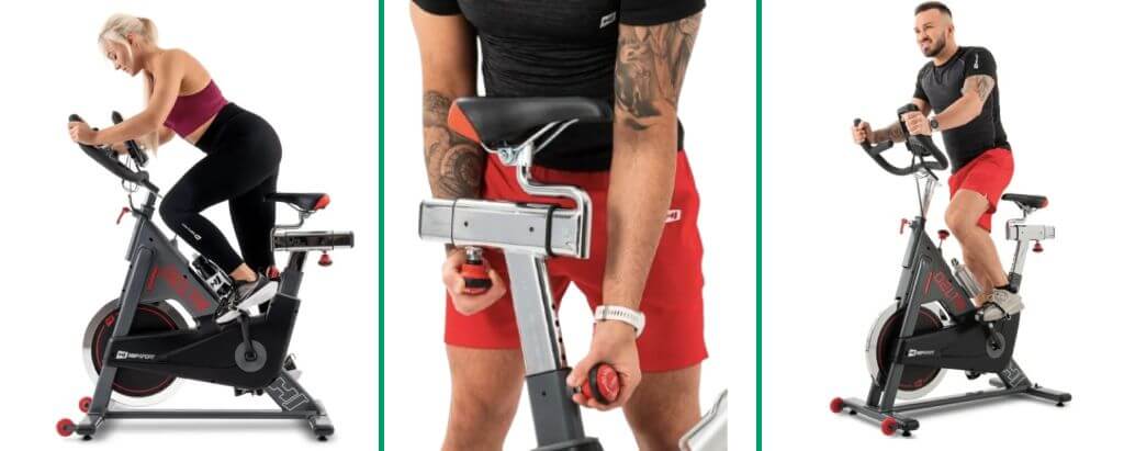 Тренировка на спинбайке